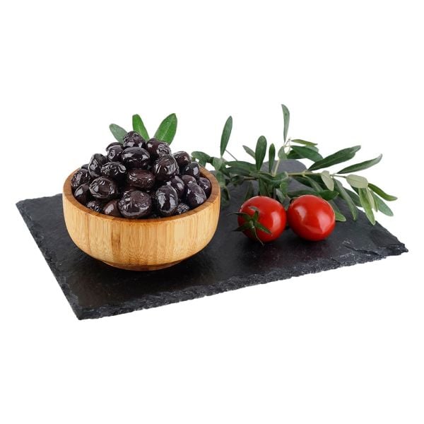 GEMLİK SİYAH FIÇI ÖZEL TAŞ BASKI İRİ SİYAH ZEYTİN 1,5 Kg