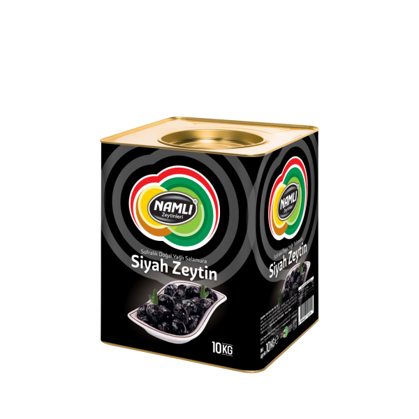 Gemlik Sofralık İri Siyah Zeytin - 10 Kg