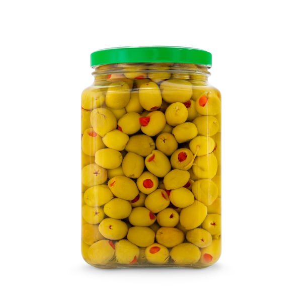 Sarı Fıçı Salamura Siyah Zeytin + Biber Dolgulu Yeşil Zeytin -1500 gr
