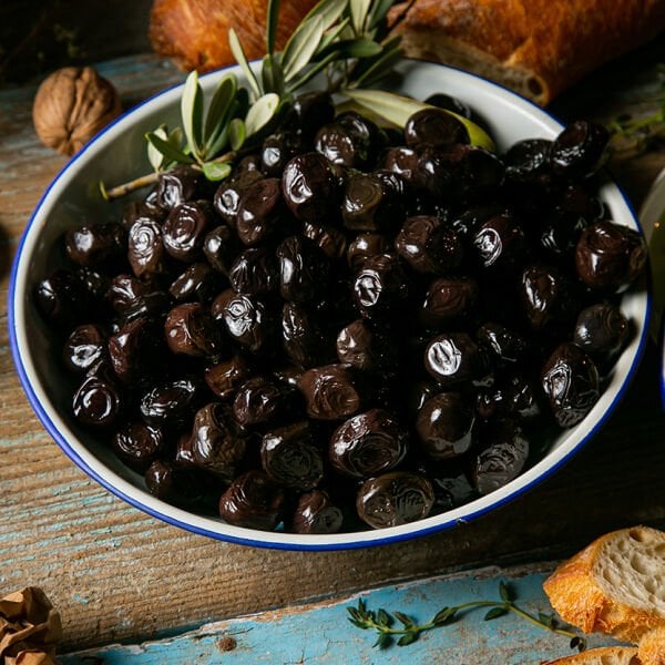 2x Özel Üretim Gemlik Siyah Zeytin - 1 Kg + Domat Kırma Yeşil Zeytin -1 Kg