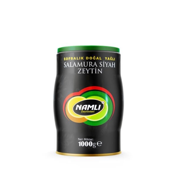 2x Özel Üretim Gemlik Siyah Zeytin - 1 Kg + Domat Kırma Yeşil Zeytin -1 Kg