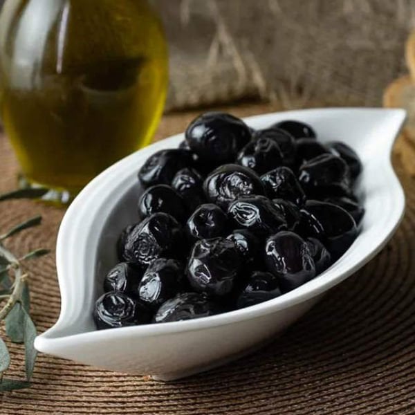 3x Özel Üretim Gemlik Siyah Zeytin - 1 Kg + Domat Kırma Yeşil Zeytin -1 Kg